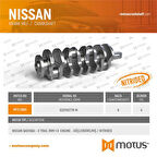 Nissan Krank MILI Nissan Qashqaı Xtraıl R9m 1.6 Dci, Renault Megane Fluence Talısman R9m 1.6 Dci, Opel Viva - Motus 865