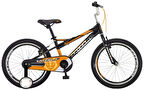 Salcano Wolf 20 V Fren Alüminyum Kadro 20 Jant Çocuk Bisikleti Siyah Turuncu