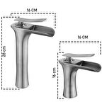 FKN Şelale Kısa Antik Lavabo Bataryası