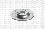 Vag Fren Diski Arka Duz Golf VII 13> Passat Superb Q3 15> Tiguan 16> Touran 15> Arteon 17> (performans D - Kraftvoll 07041043