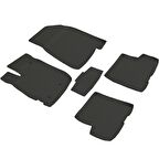 Dacia Duster Ferrous 4D Havuzlu Kauçuk Paspas 2018 ve Üstü Siyah