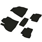 Fiat Fiorino Ferrous 4D Havuzlu Kauçuk Paspas 2007 ve Üstü Siyah