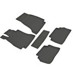 Mercedes C W205 Ferrous 4D Havuzlu Paspas 2014 ve Üstü Siyah