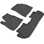 Peugeot 5008 GT Line Ferrous 4D Havuzlu Paspas 2017 ve Üstü Siyah