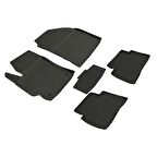 Toyota Corolla Sedan Ferrous 4D Havuzlu Paspas 2019 ve Üstü Siyah