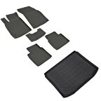 Ford Focus 5 Stw 4D Paspas Siyah ve 3D Bagaj Havuzu 2019 ve Üstü