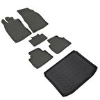 Nissan Qashqai 4D Paspas ve Techna 3D Bagaj Havuzu 2014 2021