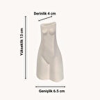 SİLİKON KALIP 3 BOYUTLU İTHAL İNSAN VÜCUT FİGÜR VAZO EPOKSİ REÇİNE TAŞ TOZU KALIP