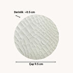 SİLİKON KALIP MOTİFLİ BARDAK ALTLIĞI TAŞ TOZU EPOKSİ REÇİNE İTHAL KALIP