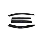 Ford Courier Ferrous Cam Rüzgarlığı 4 Parça 2014 2018