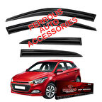 Hyundai i20 Ferrous Cam Rüzgarlığı 4lü Set 2014 2020