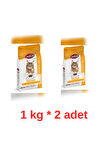 CATLİFE TAVUKLU YETİŞKİN KEDİ MAMASI 1 KG * 2 ADET