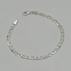 Choice Gümüş Erkek Bileklik Barlı