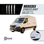 Mercedes Sprinter W907 Krom Kapı Kolu 4 Kapı 2018 Ve Üzeri Paslanmaz Çelik