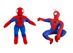 İthal Kumaş Örümcek Adam Spiderman 2’li Figür Peluş Oyuncak Uyku & Oyun Arkadaşı Büyük Boy 35 cm.