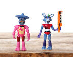 Five Nights at Freddy's Eklemli Sökülür Takılır 2li Figür Oyuncak Set Glamrock Freddy & Roxanne Wolf