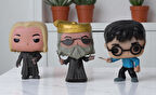 Harry Potter Pop Stil Lucius Malfoy Albus Dumbledore Harry Potter 3lü Karakter Figür Oyuncak 10 cm.