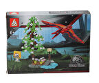 Jurassic World Dinozor Lego Uyumlu Mini Blok Akıl ve Zeka Gelişim Oyuncak Seti 175 Parça ES-66101-4