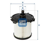 Ford Yakıt Filtresi - Cc11 9176 Bc - Ufı 26.074.00