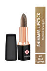 Shimmer Lipstick Metalic Cold Copper-Brown Series-Işıltı Ruj Kahve Serisi No:913 4 gr