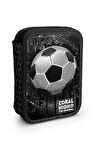 Coral High Kids Futbol Desenli Çift Katlı Kalem Çanta 11153  