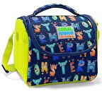 Coral High Erkek Çocuk Isı Yalıtımlı Beslenme Çantası - Lacivert Harf Baskılı