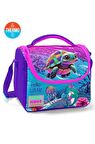 Coral High Kids Pembe Mor Kaplumbağa Desenli Thermo Beslenme Çantası 11756