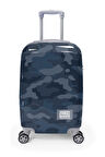 Coral High Kamuflaj Desenli Kabin Boy Valiz (50cm) 16544
