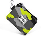 Coral High Kids Kamuflaj Desenli Bozuk Para Çantası - Gri / Yeşil - Erkek Çocuk 21742