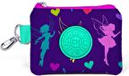 Coral High Kids Peri Desenli Bozuk Para Çantası - Mor - Kız Çocuk 21749