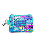 Coral High Kids Lavanta Su Yeşili Grafiti Desenli Bozuk Para Çantası 21859