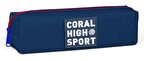 Coral High Sport Tek Bölmeli Lacivert Kalem Çantası