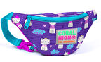 Coral High Kids Bel Çantası Kedi Desenli - Mor - Kız Çocuk  22560