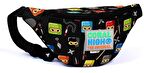 Coral High Kids Bel Çantası Ninja Desenli - Siyah - Erkek Çocuk 22581