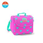 Pembe Kalp Desenli Thermo Beslenme Çantası