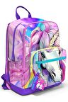Coral High Dört Bölmeli Unicorn Ortaokul Çantası - Kız Çocuk
