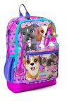 Coral High Kids Pembe Köpek Desenli Okul Sırt Çantası 23750