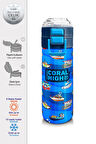 Coral High Kids Lacivert Mavi Gemi Desenli Pipetli ve Direkt İçim Çelik Termos 500 ml 31973