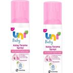 Uni Baby Zor Taranan Saçlara Özel Kolay Saç Tarama Spreyi 200 ml x 2 Adet