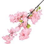 Yapay Çiçek Bahar Dalı Japon Kiraz Çiçeği 90 cm KOYU PEMBE