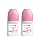 DEOTAK ROLL-ON INVISIBLE WOMEN 35ML X 2 ADET 