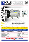 Renault Klima Kompresoru Qashqaı 1,5 DCI 2007> Almera 2003> Megane III 1,4 16v 1,6 16v Megane II Scenic II G - Kale 349870