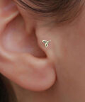 14 Ayar Altın Deniz Yıldızı Kuyruk Tragus Piercing