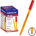 Pensan Tükenmez Kalem Üçgen Siyah 50 Li TR-23-50'Li Paket