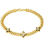 14 Ayar Yoncalı Altın Taşlı Bileklik