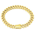 Modern Gurmet Zincirli 14 Ayar Altın Bileklik