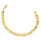 Modern Tasarım 14 Ayar Altın Bileklik