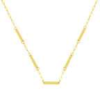 5 İsim Yazılabilen Altın Zincir Kolye 14 Ayar