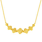 Papatya Sarmaşık 22 Ayar Altın Kolye