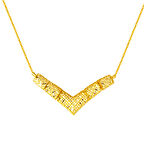 Spor Model Kadın 22 Ayar Altın Kolye